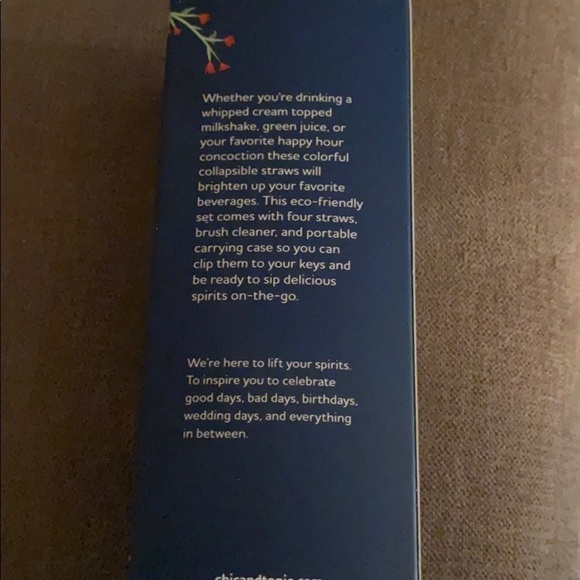 4 Reusable Straws With Case! - Picture 2 of 4